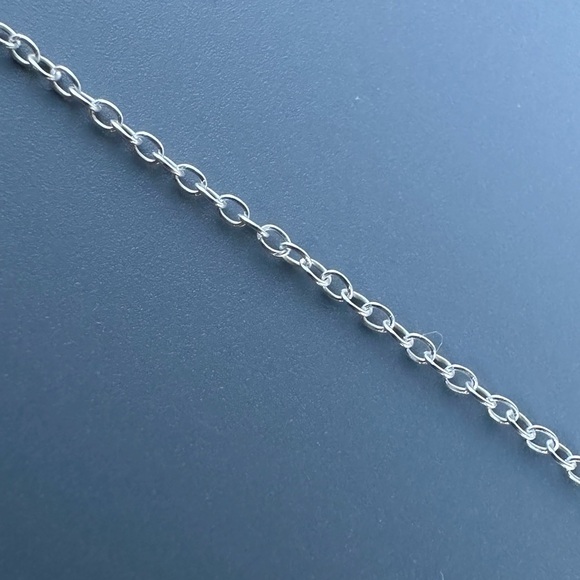 Sterling Silver Leaf Necklace - Picture 9 of 11